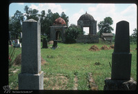 Photograph of: Jewish Cemetery in Ruma : Tombstones.