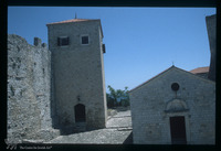 Photograph of: Place of imprisonment of Sabbetai Tzvi - Balšića kula (Tower) in Ulcinj : Upper two floors of the medieval tower were the abode of Sabbetai Tzvi.