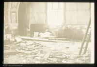 Photograph of: Synagogue in Čakovec : Destroyed interior.