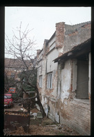 Photograph of: Unspecified Jewish building in Vršac, possibly with Prayer Hall : Detail.