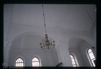 Photograph of: Synagogue in Sejny : Interior, south arches.