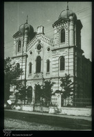 Photograph of: Synagogue in Becej : Western façade.