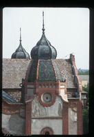 Photograph of: Synagogue in Subotica : One of domes on the corners of the building.