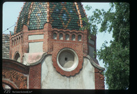 Photograph of: Synagogue in Subotica : One of domes on the corners of the building.