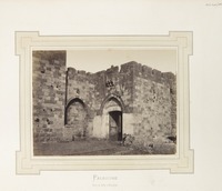 Palestine Porte de Jaffa à Jérusalem.