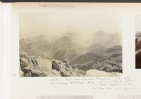 [Russian title] cima d'Djebel-Katerin verso Djebel-Muze.