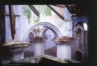 Photograph of: Great Synagogue in Kalvarija : Interior, detail.