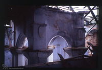 Photograph of: Great Synagogue in Kalvarija : Interior, detail.