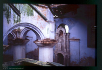 Photograph of: Great Synagogue in Kalvarija : Interior, detail.