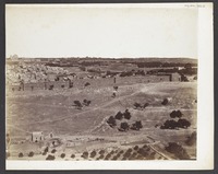 Vue du Mont des Oliviers, droite
