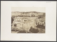 Temple Wall, Mosque of El Aksa and Mount of Olives