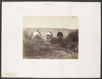 Aqueduct across Wady en-Nawaimeh