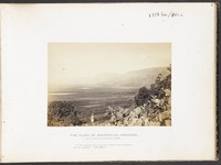 The Plain of Esdraelon (Megiddo), with the mountains of Gilboa