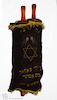 Photograph of: Torah mantle.