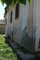 Photograph of: Great Synagogue in Hârlău : Exterior.