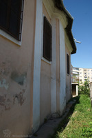 Photograph of: Great Synagogue in Hârlău : Exterior.