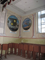 Photograph of: Great Synagogue in Fălticeni - Main prayer hall - Wall paintings - Tribes of Israel.