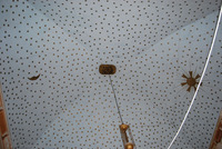 Photograph of: Craftsmen's Synagogue in Tecuci : Ceiling.