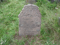 Photograph of: Jewish cemetery in Borisov, Belarus.