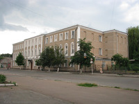 Photograph of: Jewish Teachers Institut in Zhytomyr (Zhitomir).