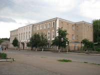 Photograph of: Jewish Teachers Institut in Zhytomyr (Zhitomir).
