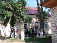 Photograph of: Old Beit Midrash in Ivie (Iwie) - photos 2007.