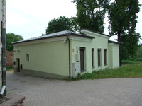 Photograph of: Hasidic (Habad) Synagogue in Bauska.