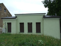 Photograph of: Hasidic (Habad) Synagogue in Bauska.