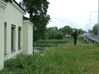 Photograph of: Hasidic (Habad) Synagogue in Bauska.