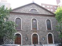 Photograph of: Bialystoker Synagogue in Lower East Side in New York, NY.