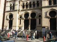 Photograph of: Eldridge Street Synagogue in Lower East Side, New York, NY.