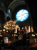 Photograph of: Eldridge Street Synagogue in Lower East Side, New York, NY.