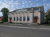Photograph of: Former Great Synagogue in Radyvyliv.