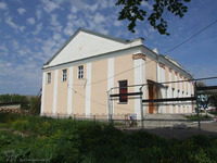 Photograph of: Former Great Synagogue in Radyvyliv.