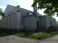 Photograph of: Former Great Synagogue in Radyvyliv.
