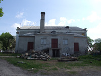 Photograph of: Former Great Synagogue in Radyvyliv.