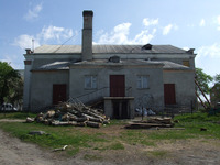 Photograph of: Former Great Synagogue in Radyvyliv.