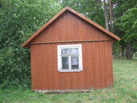 Photograph of: Beit Tahara in Varakļāni, Latvia.