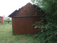 Photograph of: Beit Tahara in Varakļāni, Latvia.