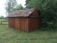 Photograph of: Beit Tahara in Varakļāni, Latvia.