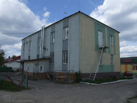 Photograph of: Place of the synagogue in Berezne.
