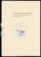Texts published on Kosharovsky's website. Chronology of events related to refuseniks 1983-1985.
