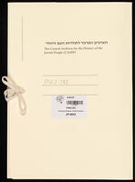Texts published on Kosharovsky's website. Chronology: Major Events in the History of the Soviet Exodus.