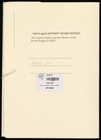 Texts published on Kosharovsky's website. Chronology of events related to refuseniks 1881-1975.