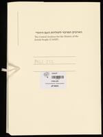 Texts published on Kosharovsky's website. Chronology of events related to refuseniks 1981-1986.