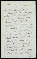 Letters to Conrad Schick III.