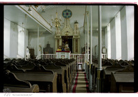 Photograph of: Sephardi Synagogue in Drobeta-Turnu Severin : Interior.