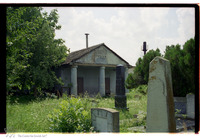 Photograph of: Jewish cemetery in Făgăraș.
