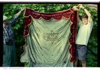 Photograph of: Huppah (Marriage canopy).
