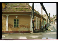 Photograph of: House next to the synagogue in Orăștie.